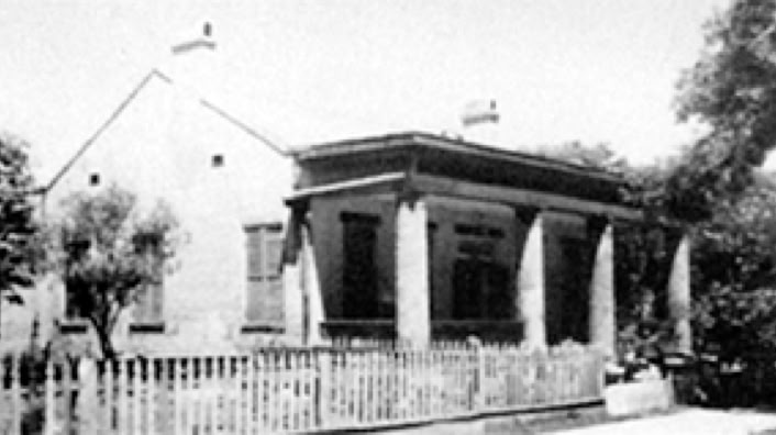 Built for Henry Miller, this Greek Revival style house is one of the oldest and best preserved structures in the city, and now serves as a house museum.